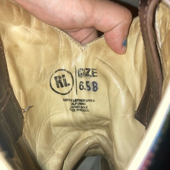 Floral Tooled Cowgirl Boots - Picture 4 of 4